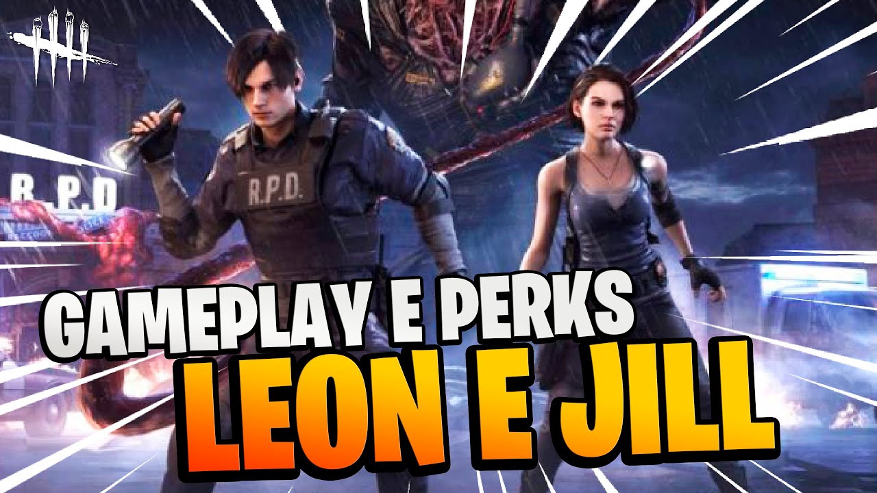 GAMEPLAY E PERKS DOS NOVOS SURVIVORS LEON E JILL! | Dead by Daylight 