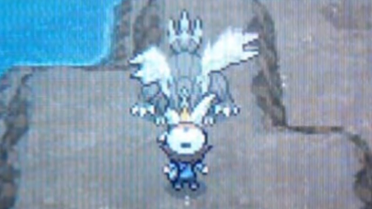 Pokemon Black and White Kyurem Encounter Exclusive Gameplay