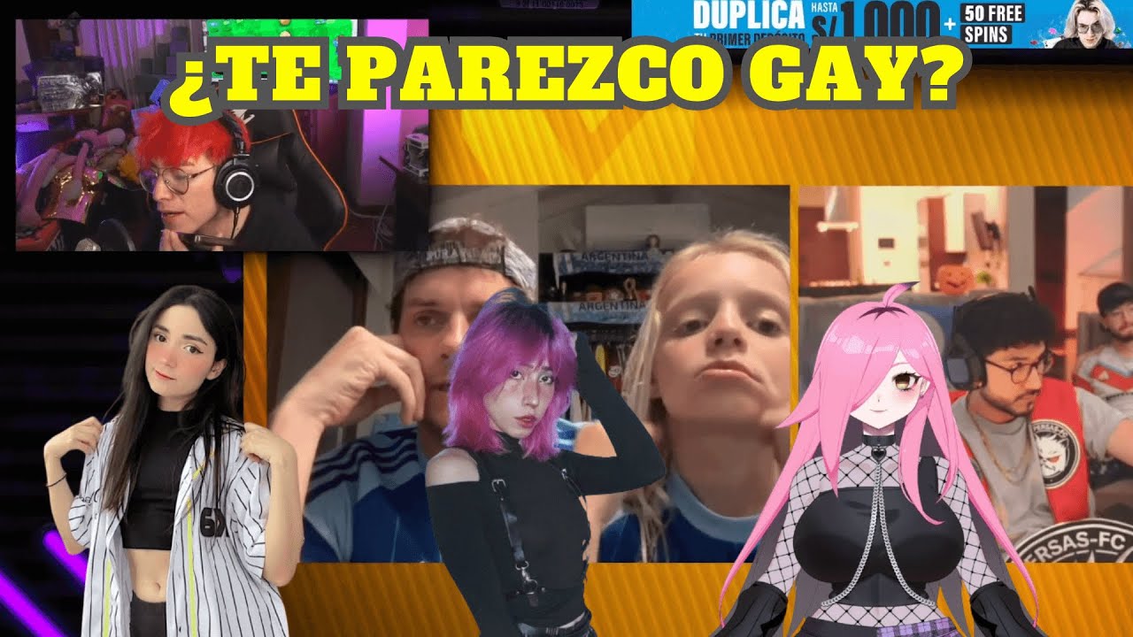 GLOGLO LE PREGUNTA A SUS AMIGAS STREAMERS SI LES PARECE GAY