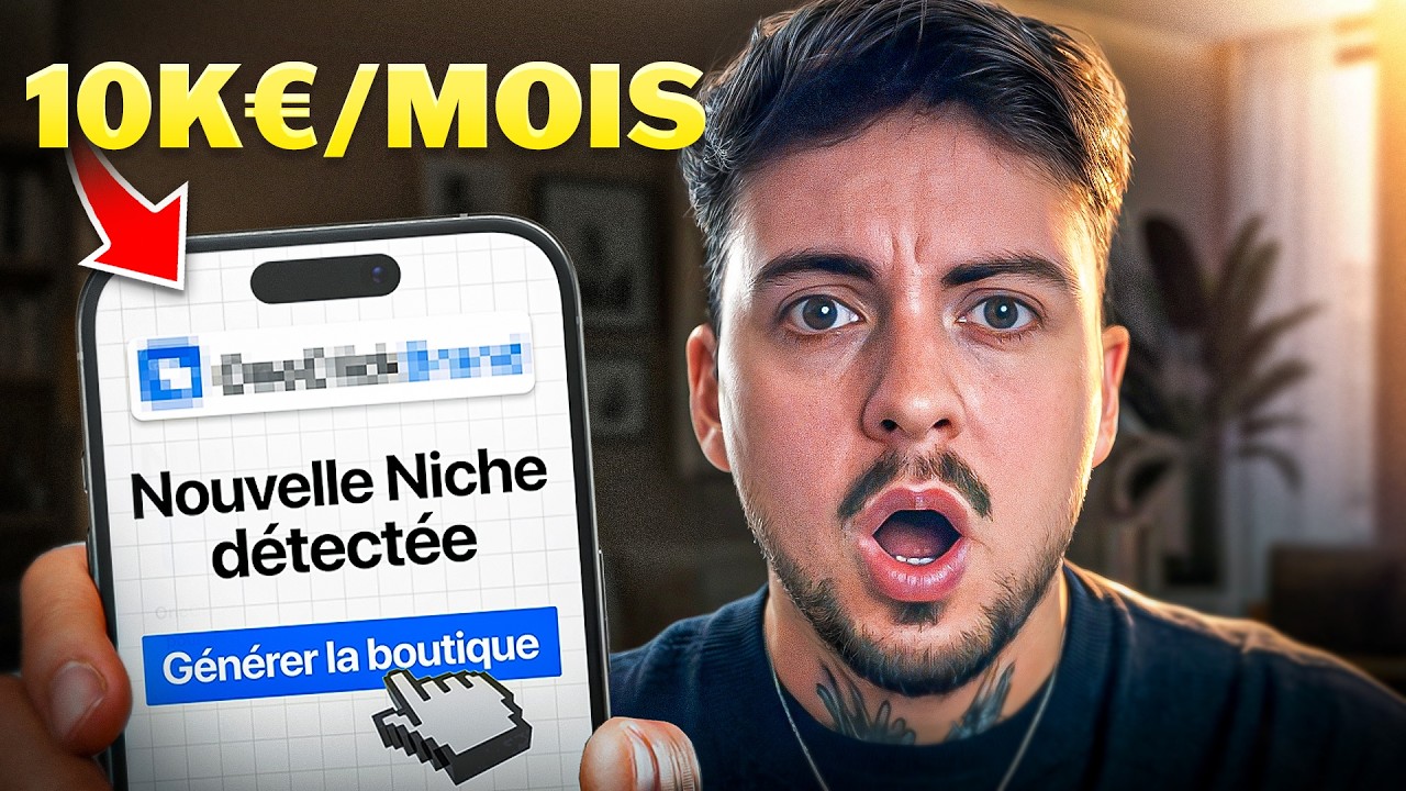 Dropshipping: L’IA SECRÈTE qui trouve des niches à 10k€/mois (en 10 secondes)
