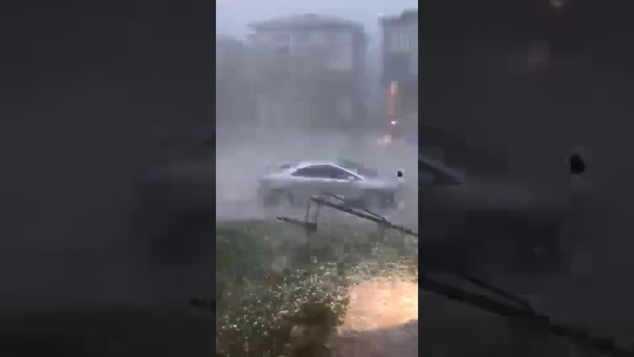 Hail Storm in Calgary 2020