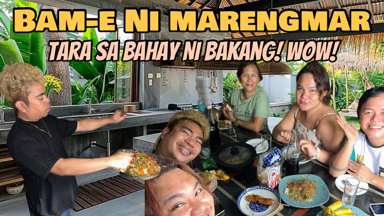 ANG NAPAKASARAP NA BAM-E NI MARENGMAR | MERYENDA SA BAHAY NI BAKANG | @ohdeeva