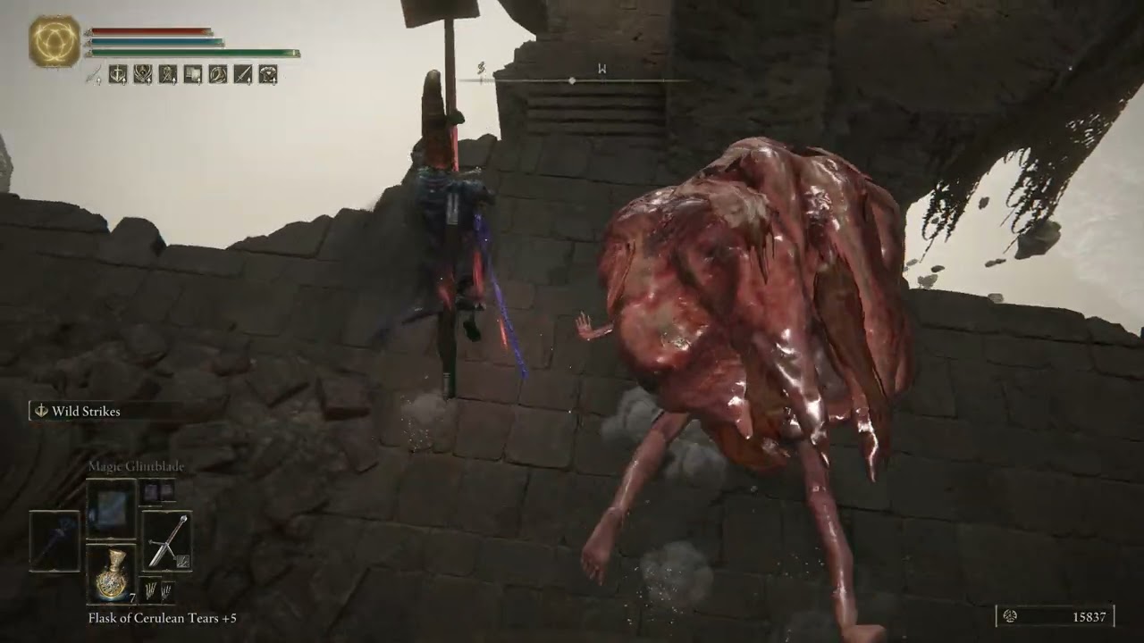 hands down the worst jumpscare ive had in rando nohit..
