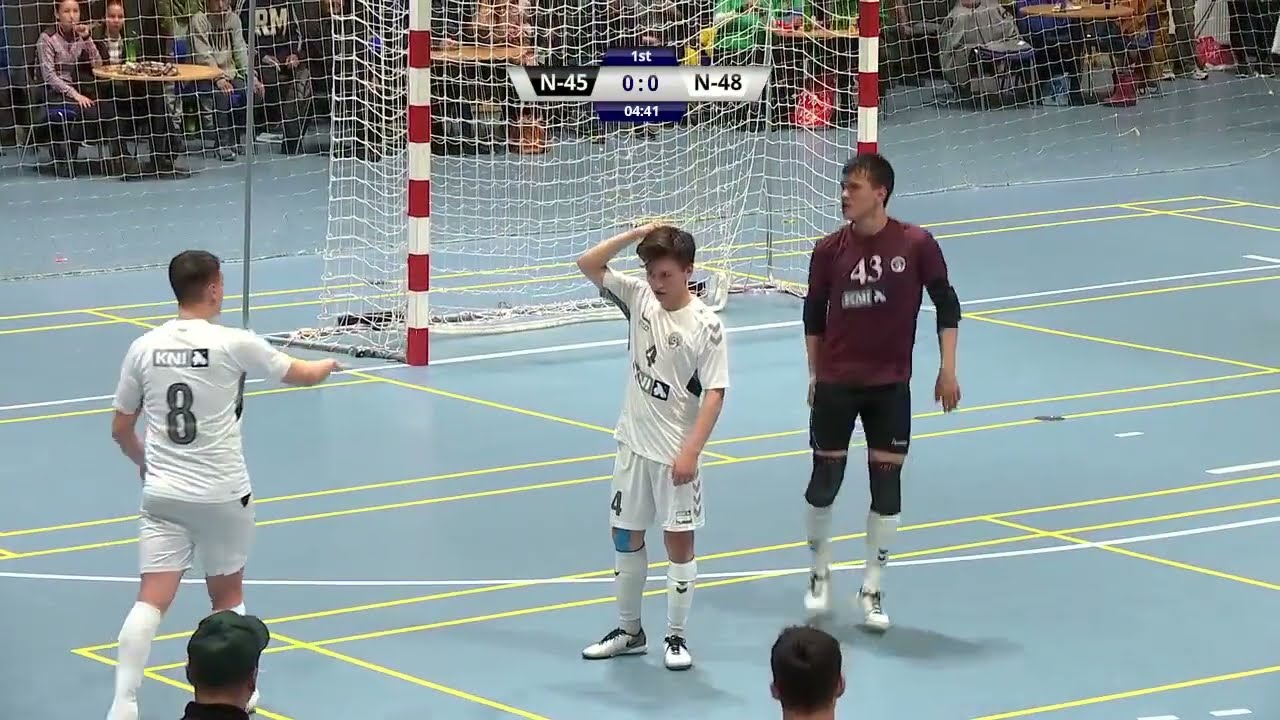Grønlandsbanken GM Futsal 2022 Paamiut Angutit: N-48 vs. N-45, Semifinale (1:2) KNR 17.04.2022