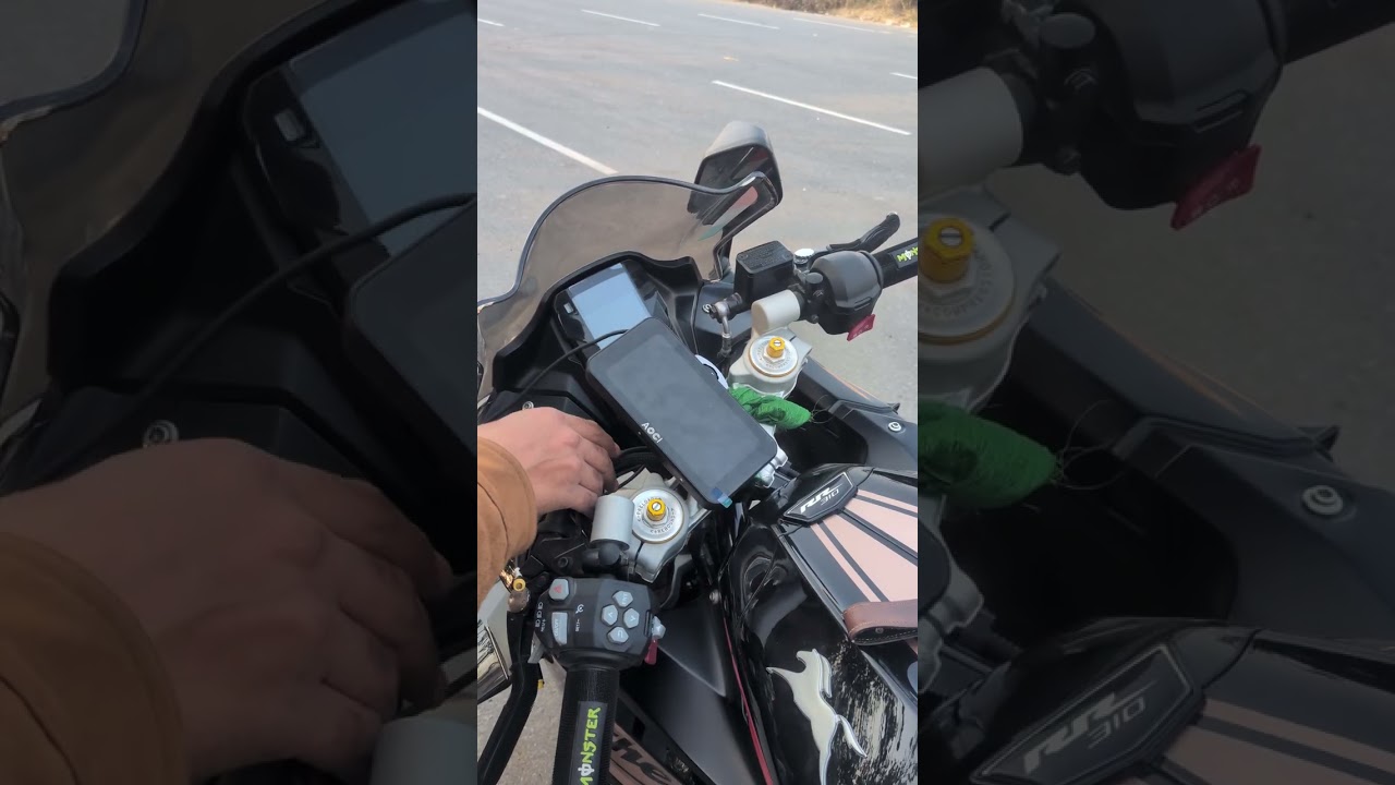 aoocci c6 pro full installation in rr310 bike