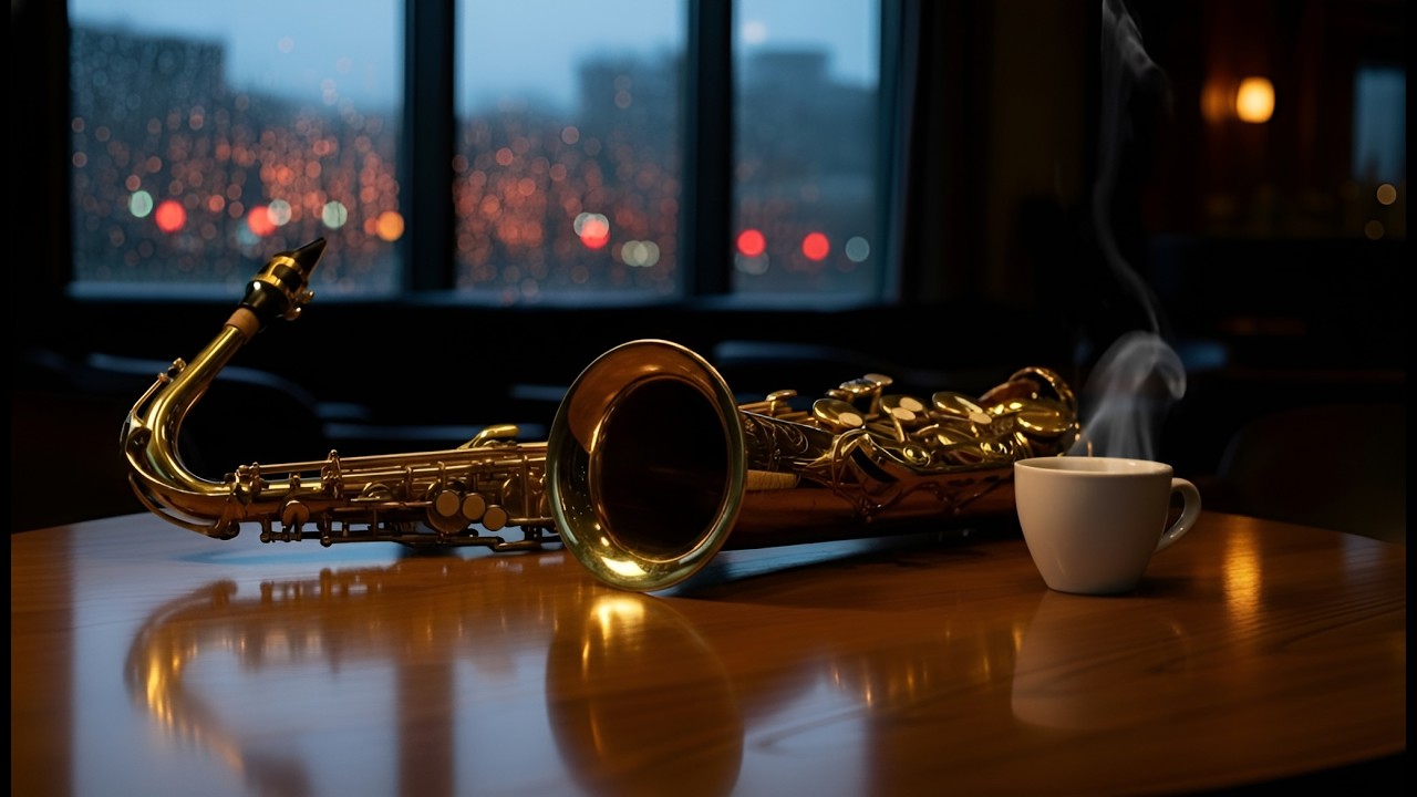 🎷 Very Slow Smooth Jazz Saxophone – Chill Jazz Lounge Music for Relaxing Evenings