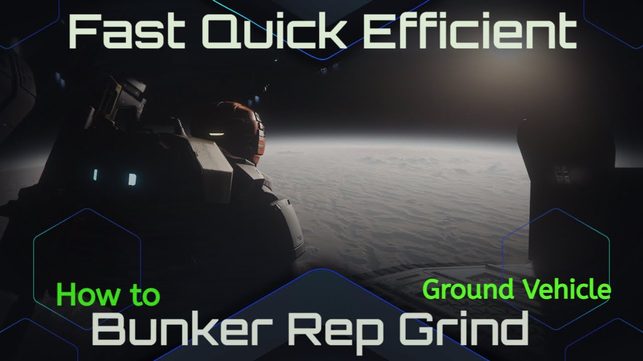 Fast Bunker Rep Grind | Using Ground Vehicle | Medical Rescue | Star Citizen 3.18.2