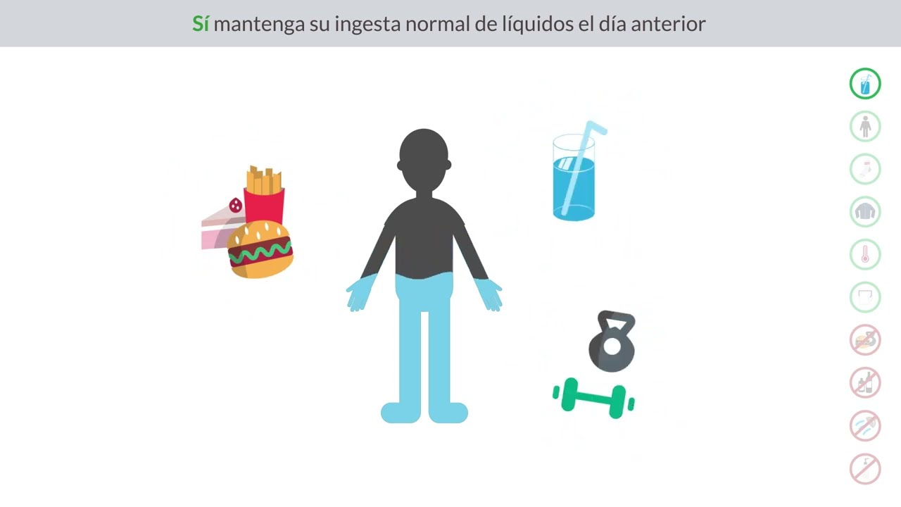 Pasos antes de la prueba InBody - Bioimpedancia Avanzada (BIA)