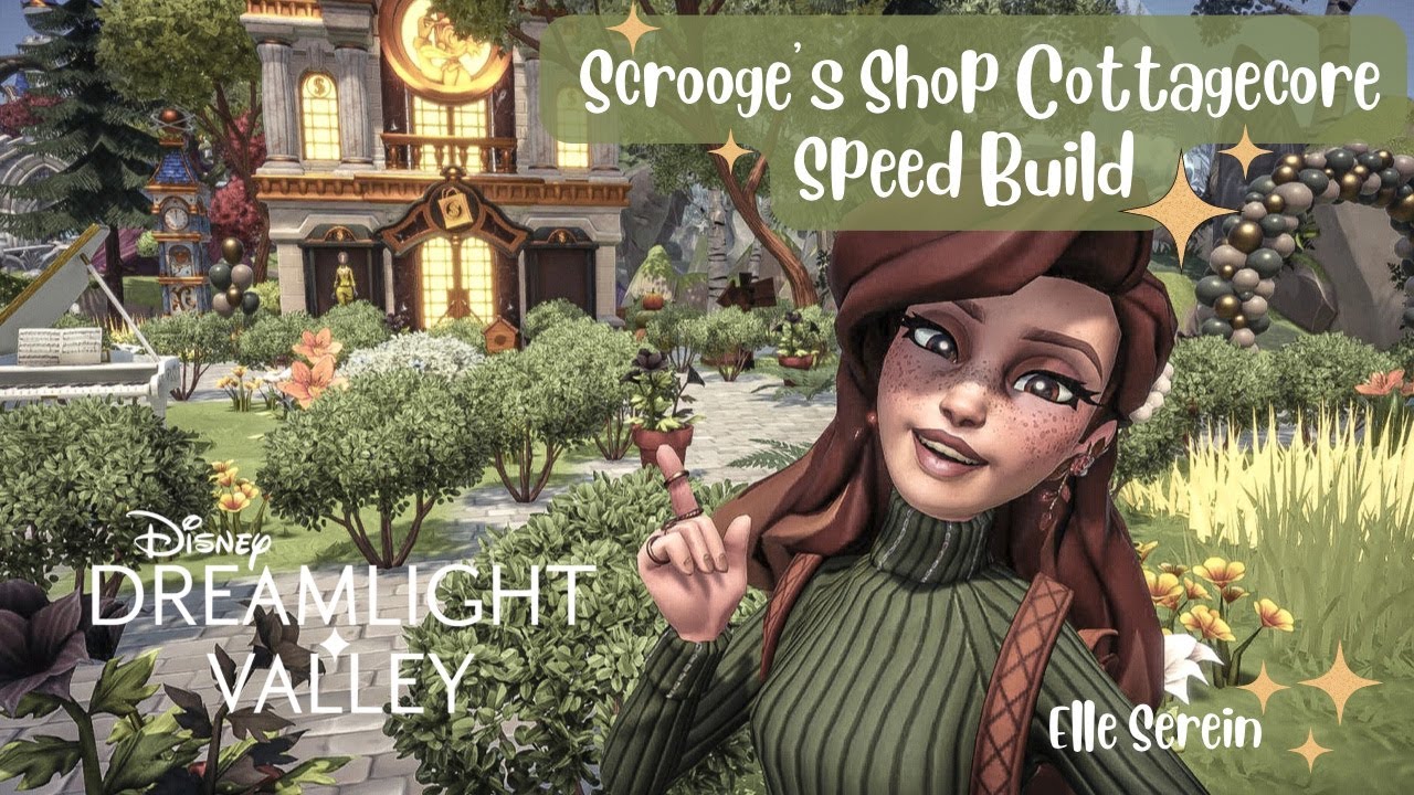 Скоростная сборка коттеджей Scrooge’s Shop 💰🧺✨ в Disney Dreamlight Valley