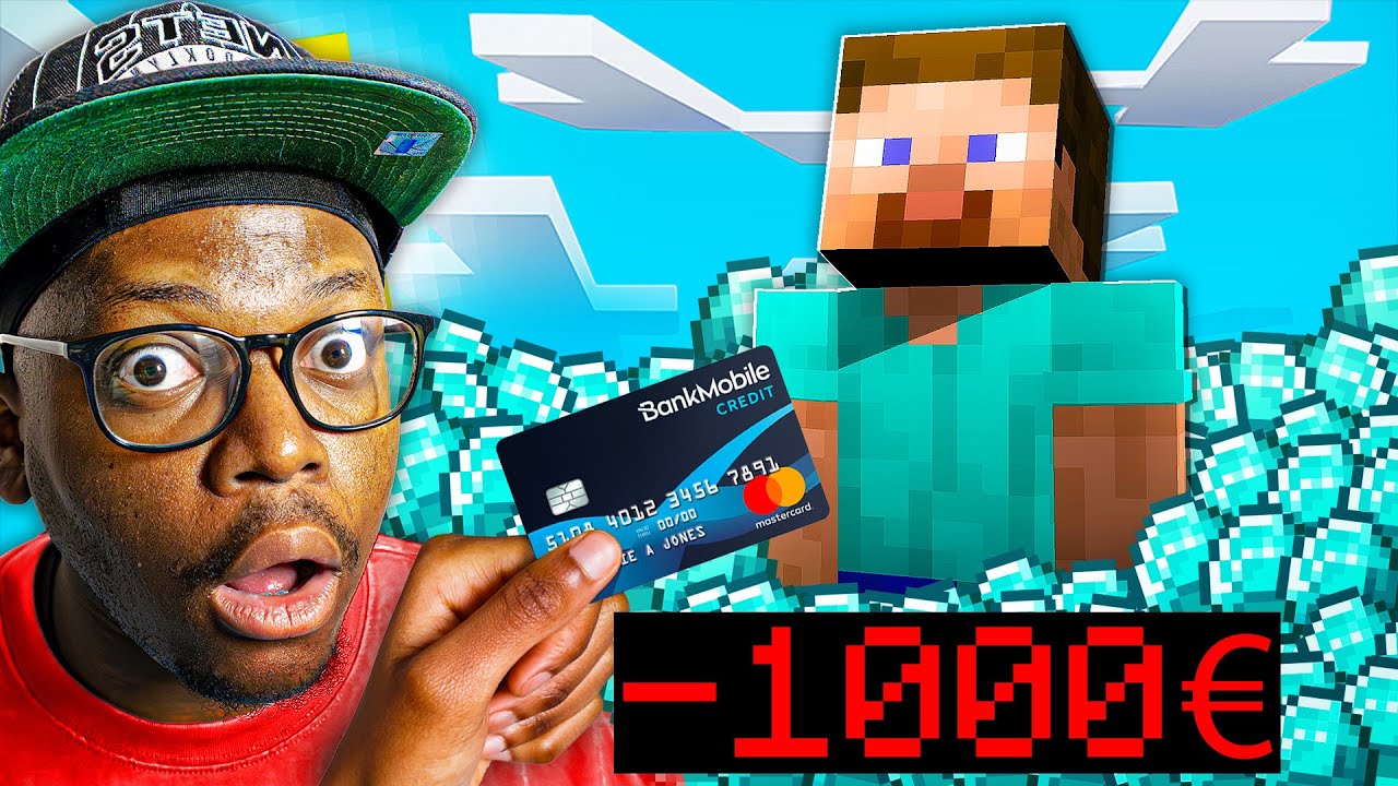 HO SEGRETAMENTE CREATO L'ACCOUNT PI&Ugrave; RICCO DEL MIO SERVER MINECRAFT (REAZIONI ASSURDE)