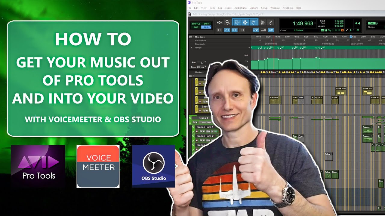 The BEST Option to Route Pro Tools to OBS (Windows)