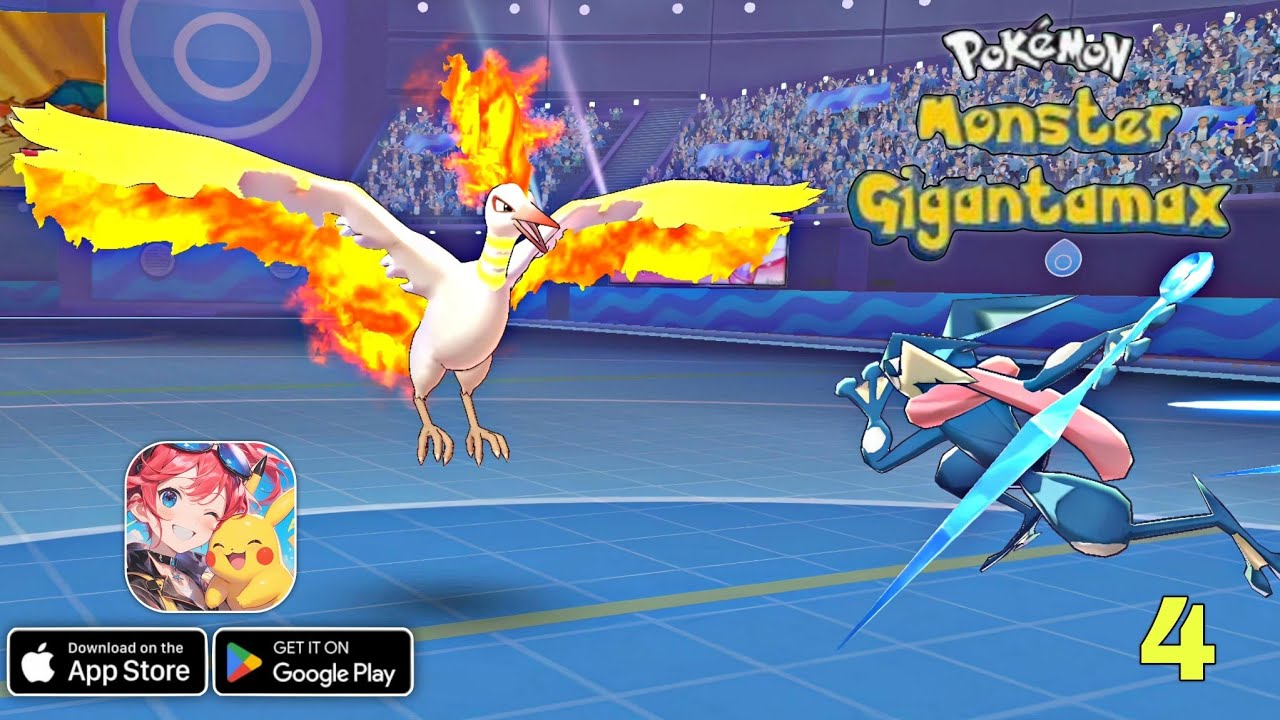 Pokemon Monster Gigantamax Gameplay walkthrough part 4 (Android/iOS)