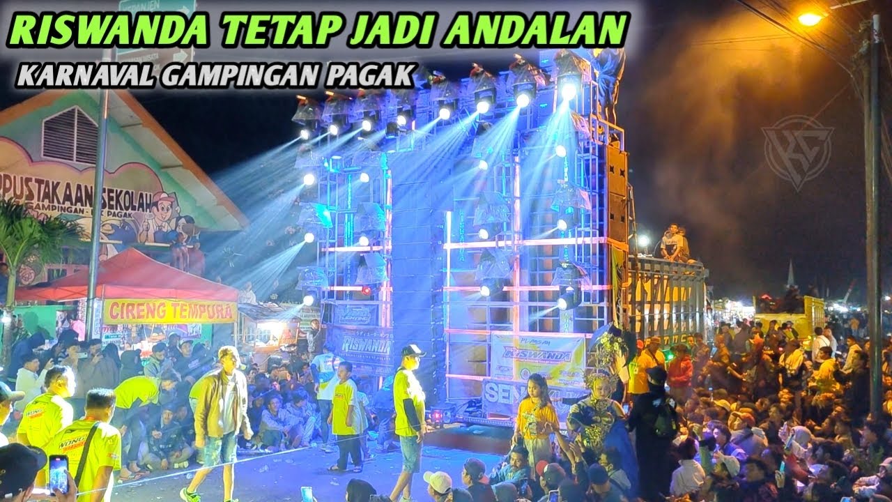 Mau Heran Tapi Gampingan!! RISWANDA TETAP JADI ANDALAN - KARNAVAL GAMPINGAN PAGAK