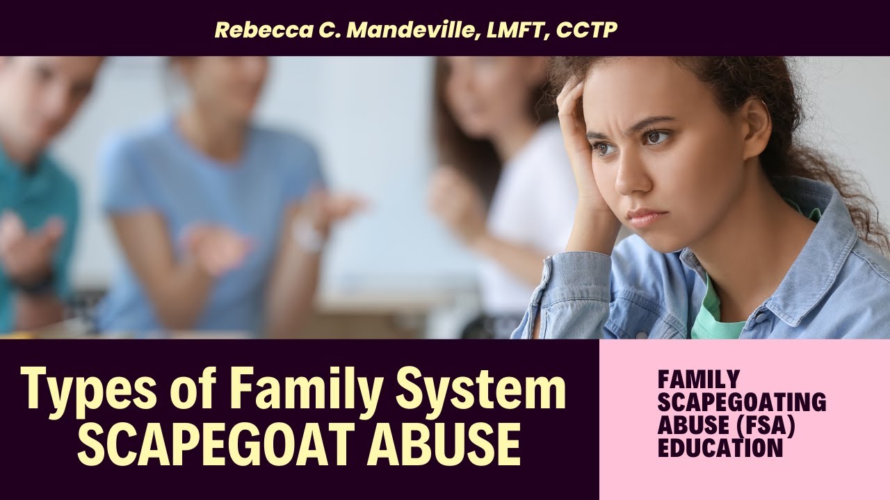 Scapegoat Abuse In NARCISSISTIC Versus DYSFUNCTIONAL Families #scapegoat #toxicfamily #selfhelp