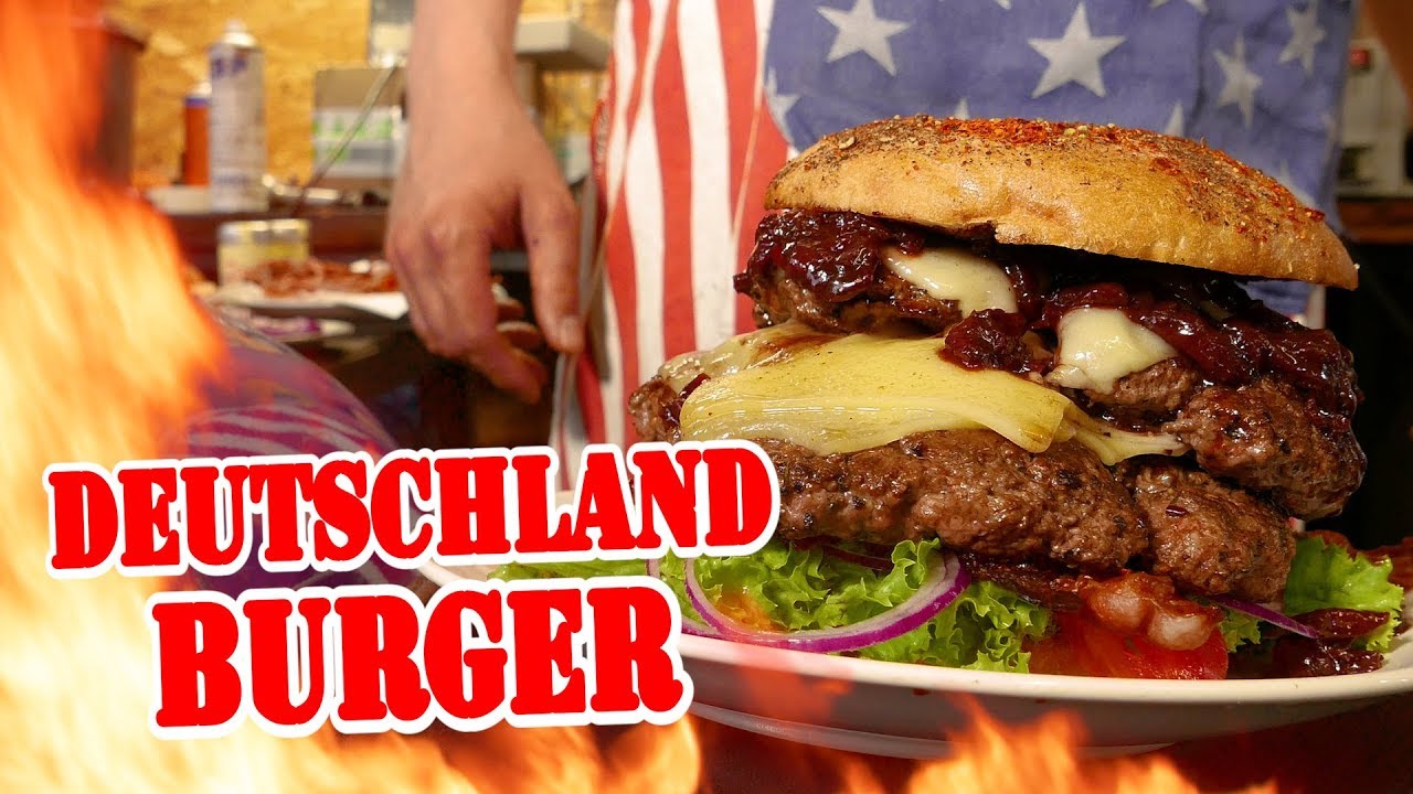 GRILL EM Der Deutschland-Burger - Johnny vs. Fastfoodkette  - Die Grillshow 298