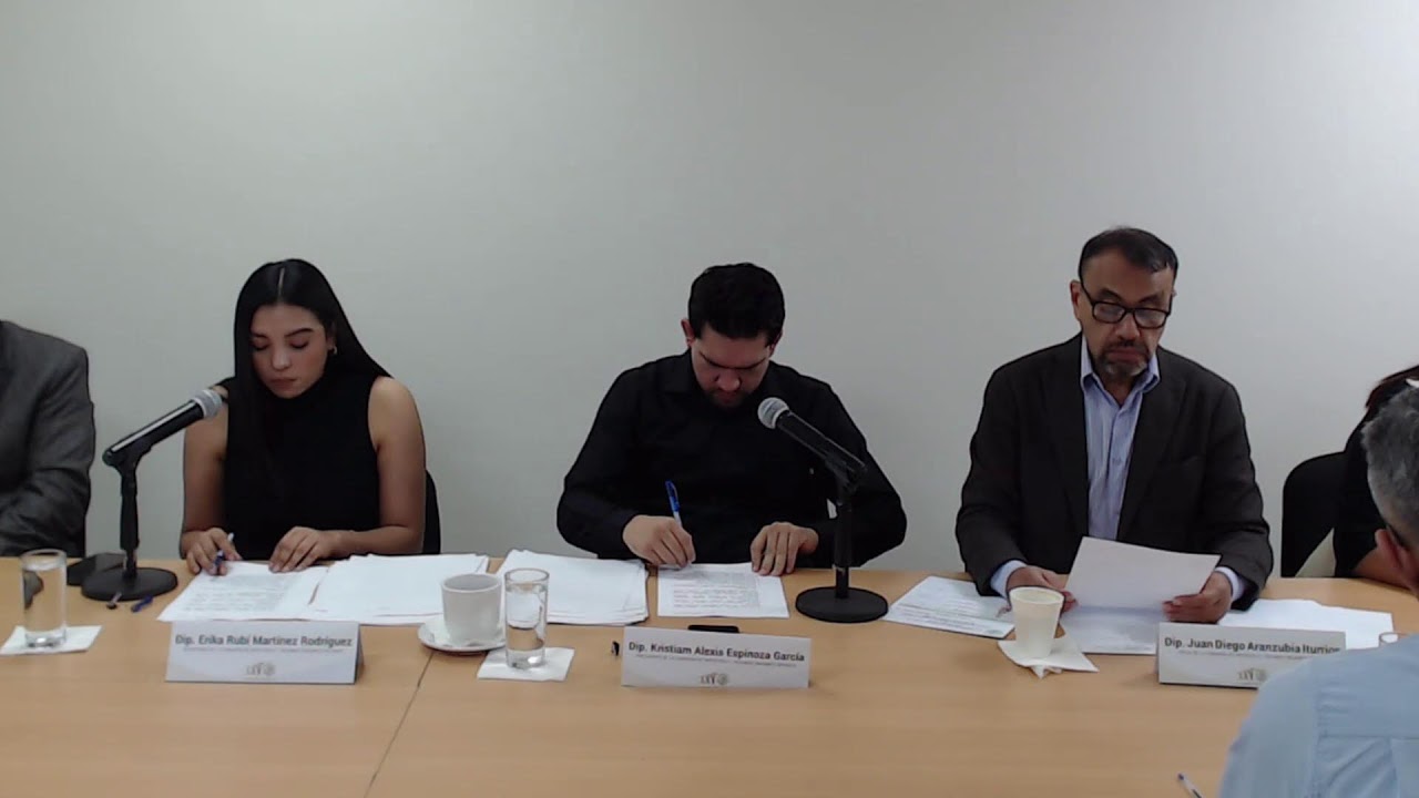 Reunión de la Comisión de Protocolo y Régimen Orgánico Interior.