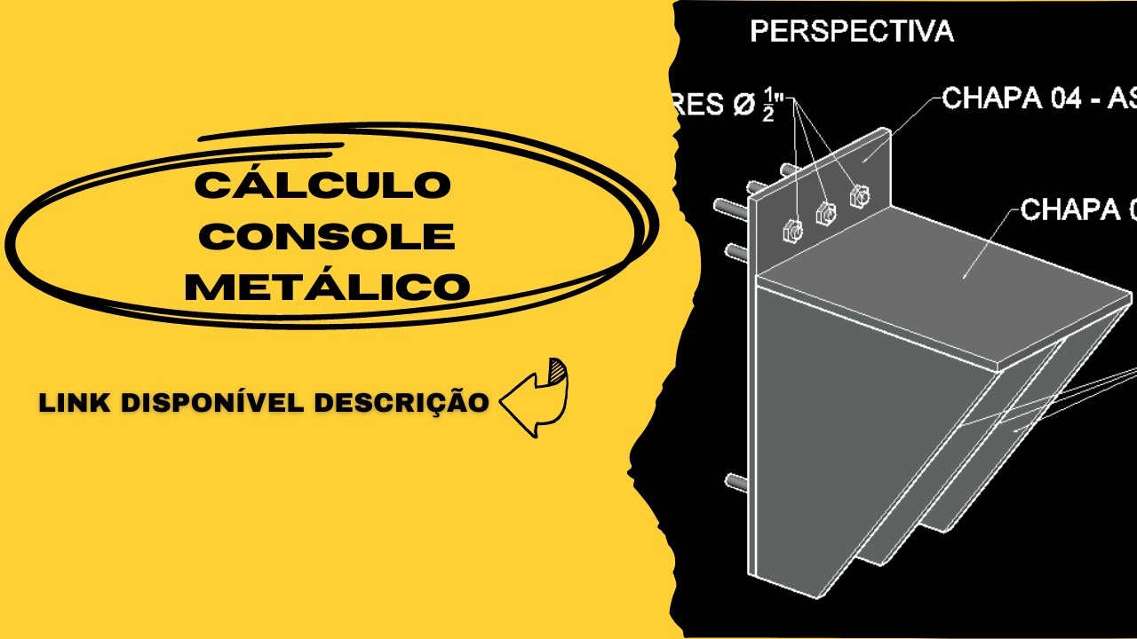 DIMENSIONAMENTO CONSOLE METÁLICO