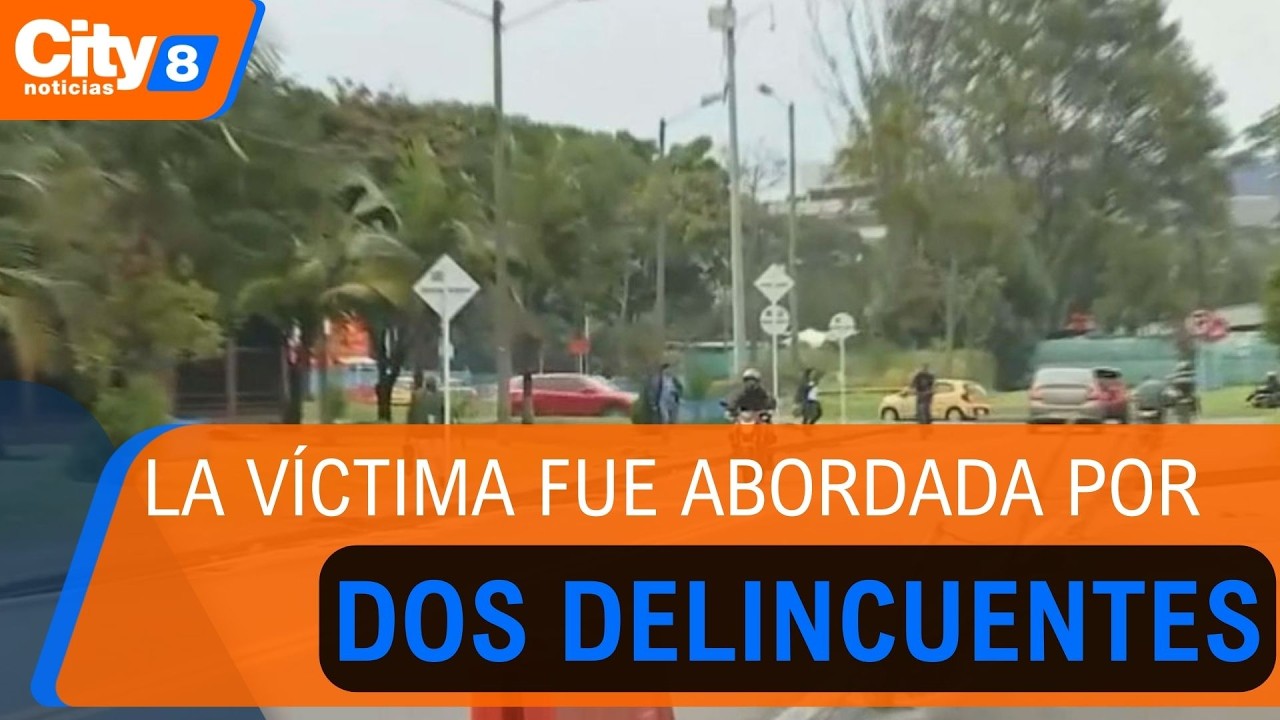 Brutal robo en Engativá: atacaron a un hombre con botella de vidrio para robarle el celular | CityTv