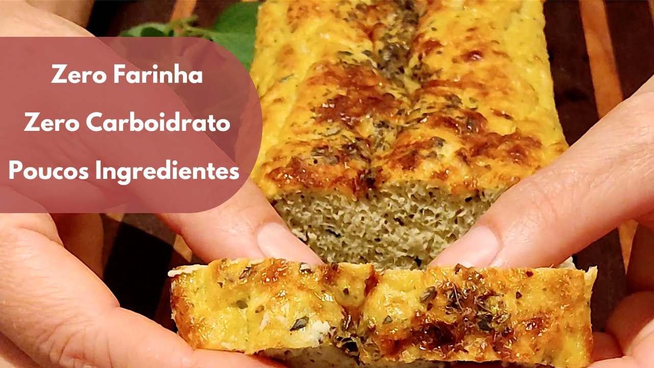 P&Atilde;O DE FRANGO SEM FARINHA, Receita de P&atilde;o Proteico, Fit e Low Carb