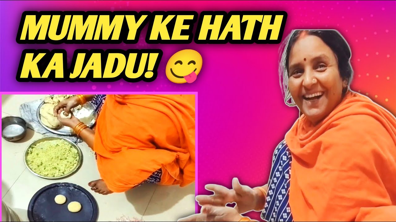 Aaj toh maze aa gaye! Mummy ne banayi garma garam Litti Chokha 🥘 #vlog #litichokha