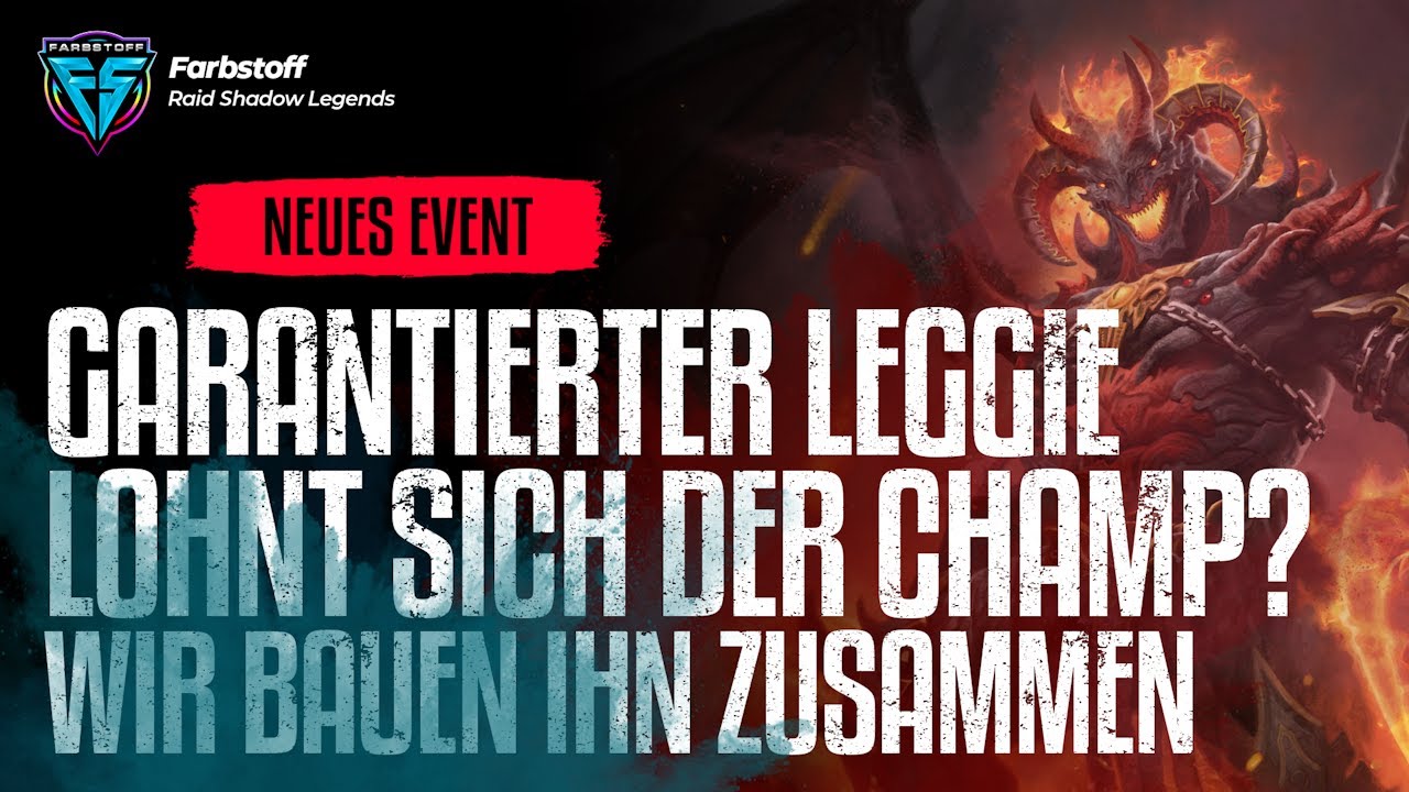 Raid: Shadow Legends - Garantierter Leggie - Lohnt sich der Champ ? - Wir testen Ihn zusammen :)