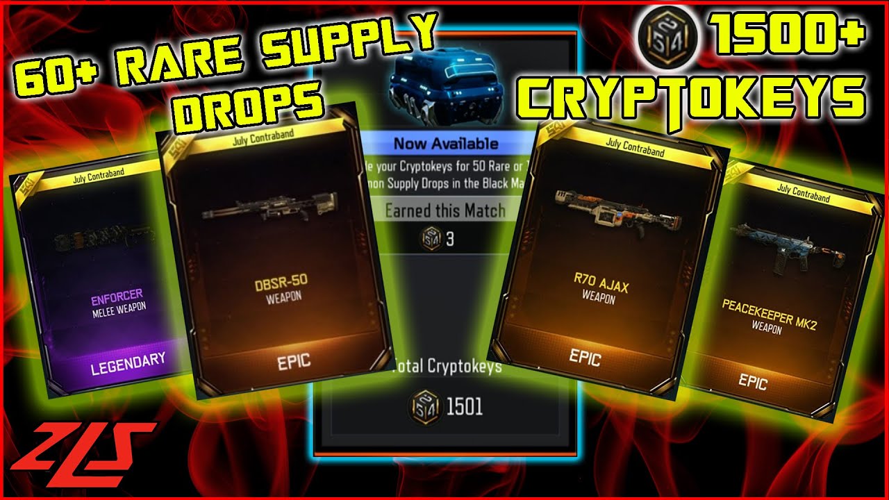 *NEW* Supply drop Opening! - *NEW* weapons! - Black ops 3