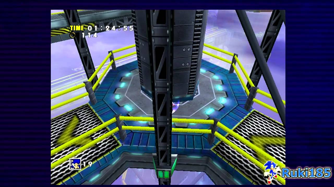 The Egg Carrier - Sonic's Story Walkthrough Part 7 - Sonic Adventure DX