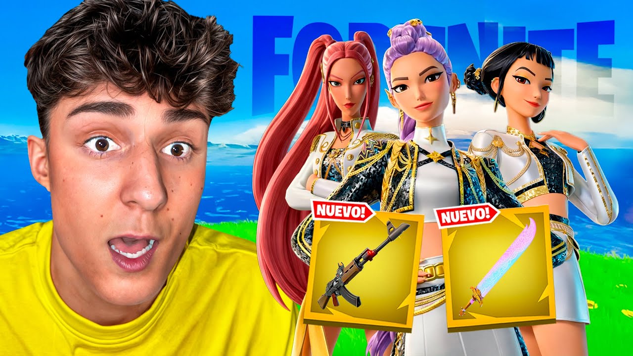 NUEVAS SKINS de KPOP DEMON HUNTERS en FORTNITE 🤩