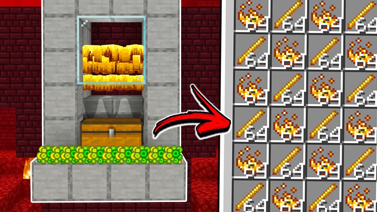 A MELHOR FARM DE BLAZE FÁCIL E EFICIENTE (Bedrock / Java)