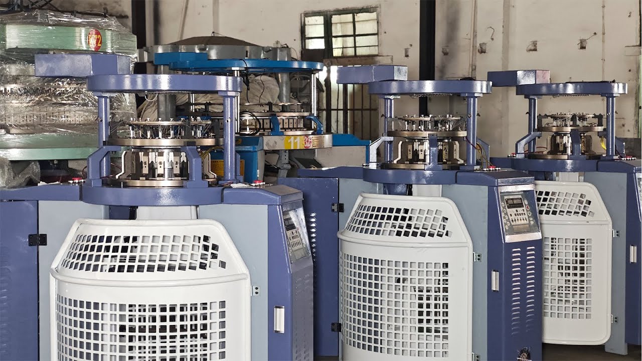 5inch single jersey terry towel fabric circular knitting machine#knittingmachines #eastino