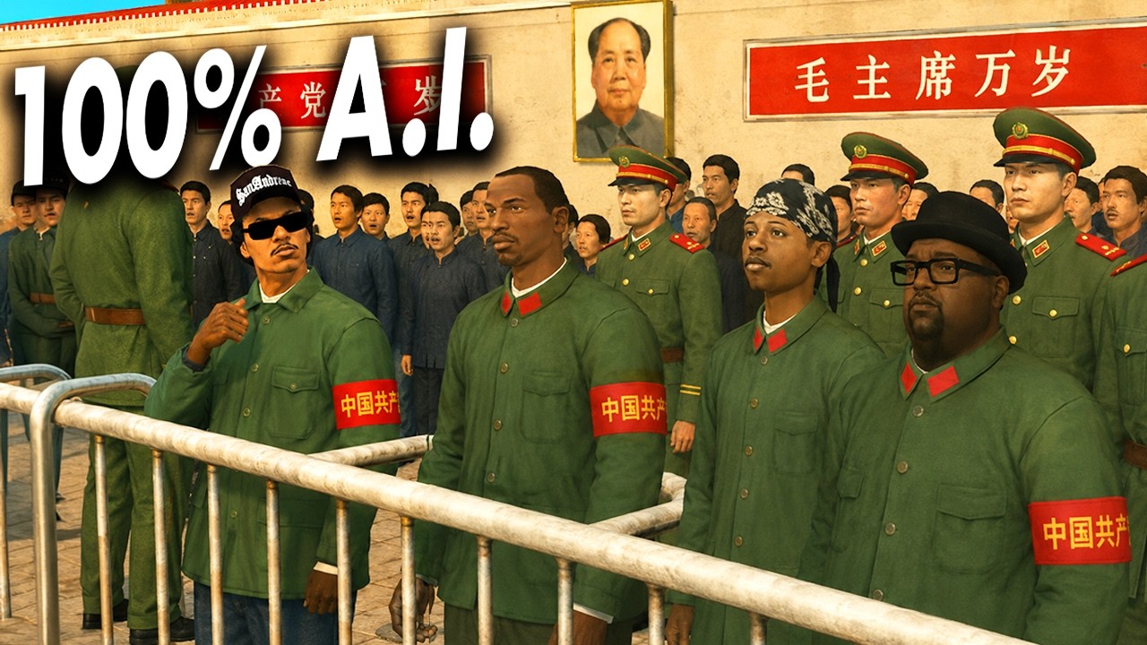 GTA: Chinese Cultural Revolution (A.I. Video)