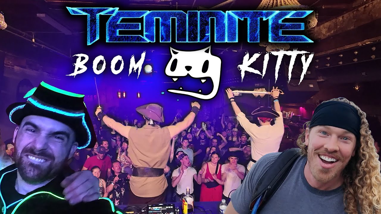 I ate PIZZA With Teminite, Boom Kitty and The SanFranMan!