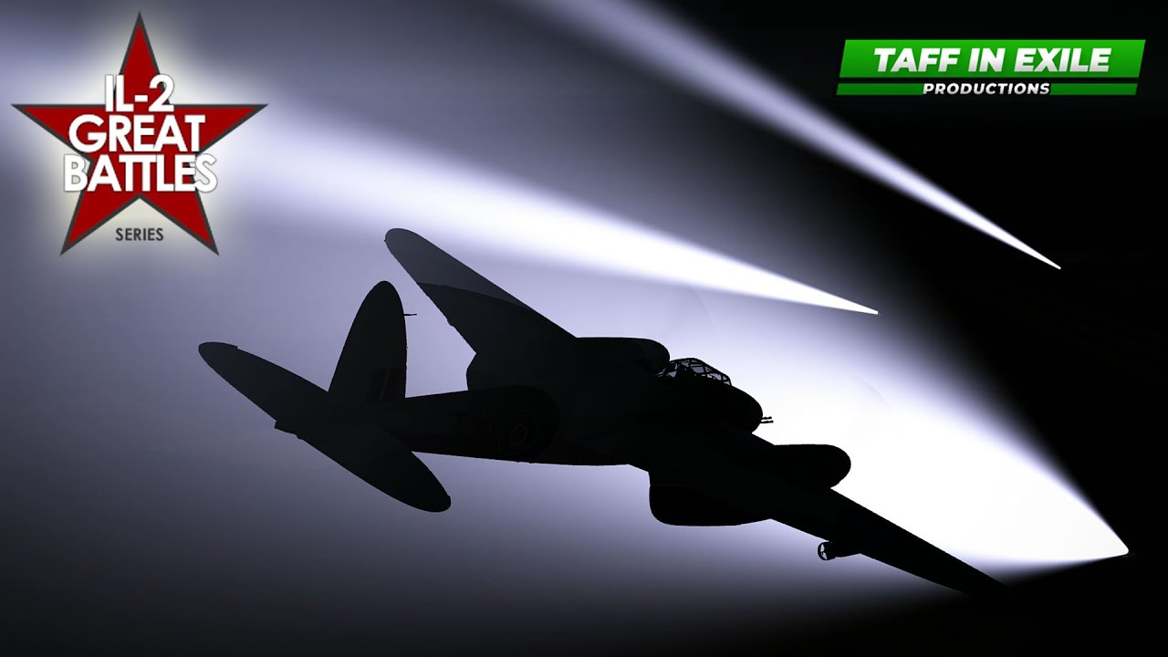 IL-2 Great Battles |  Mosquito F.B. Mk.VI - Eddie James RCAF | Death Waiting in the Dark