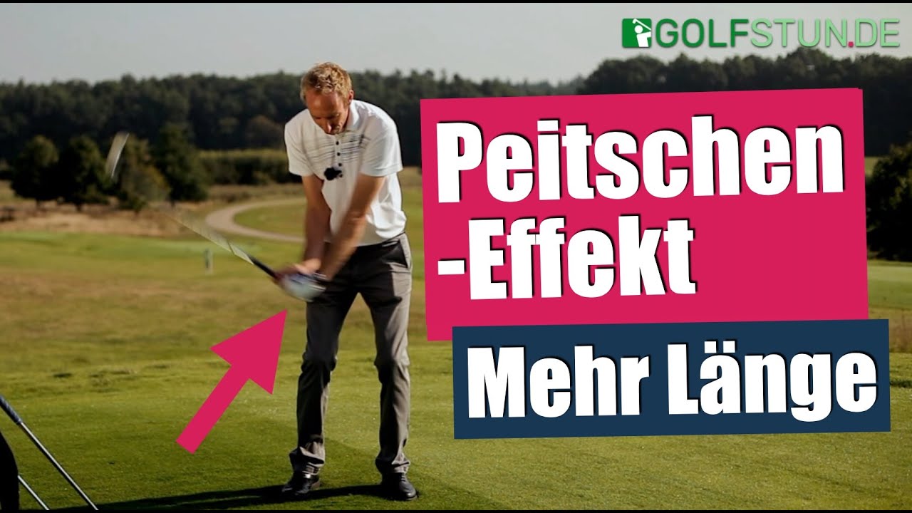 Mehr Länge: Peitschen, Strecken und Kraft (Peitschen-Effekt mit den Handgelenken)