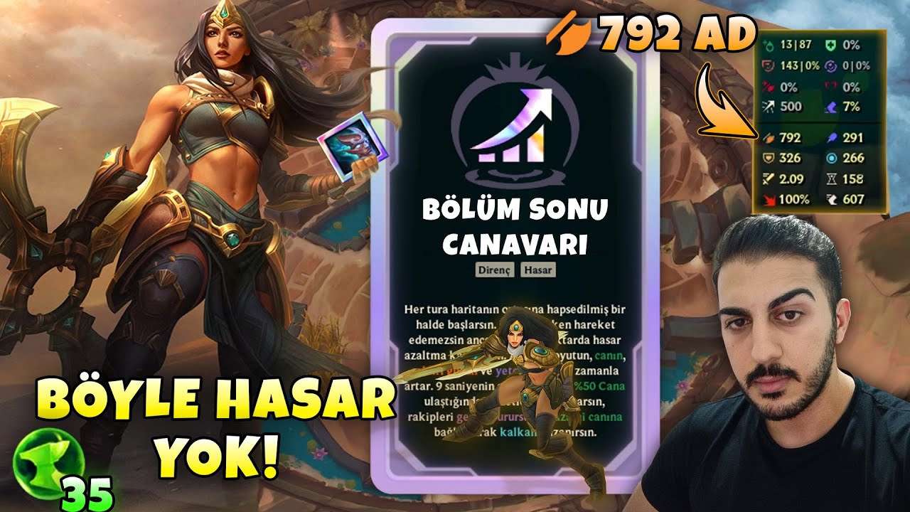 BÖLÜM SONU CANAVARI ÖRS SİVİR - LOL ARENA MODU