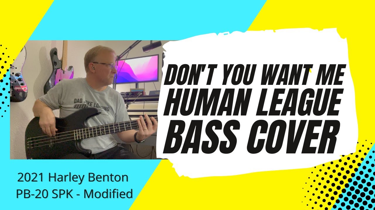 Don't You Want Me - The Human League - Bass Cover