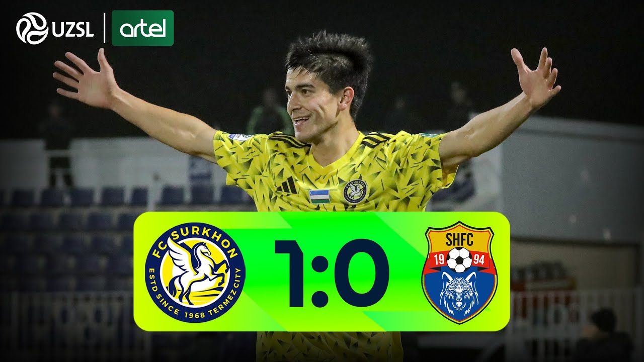 Superliga 28-tur. Surxon - Sho‘rtan bahsida kiritilgan gol va xavfli vaziyatlar (Highlights)