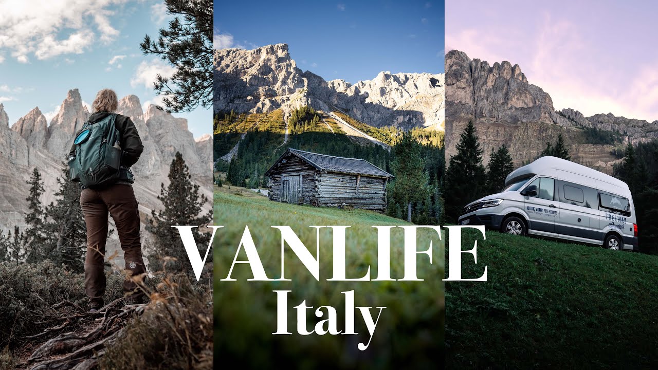 Three week Campervan Adventure Through the Dolomites in Italy