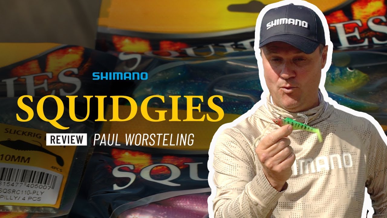 Squidgies review with Paul Worsteling | Squidgy Soft Plastics Catch Fish!