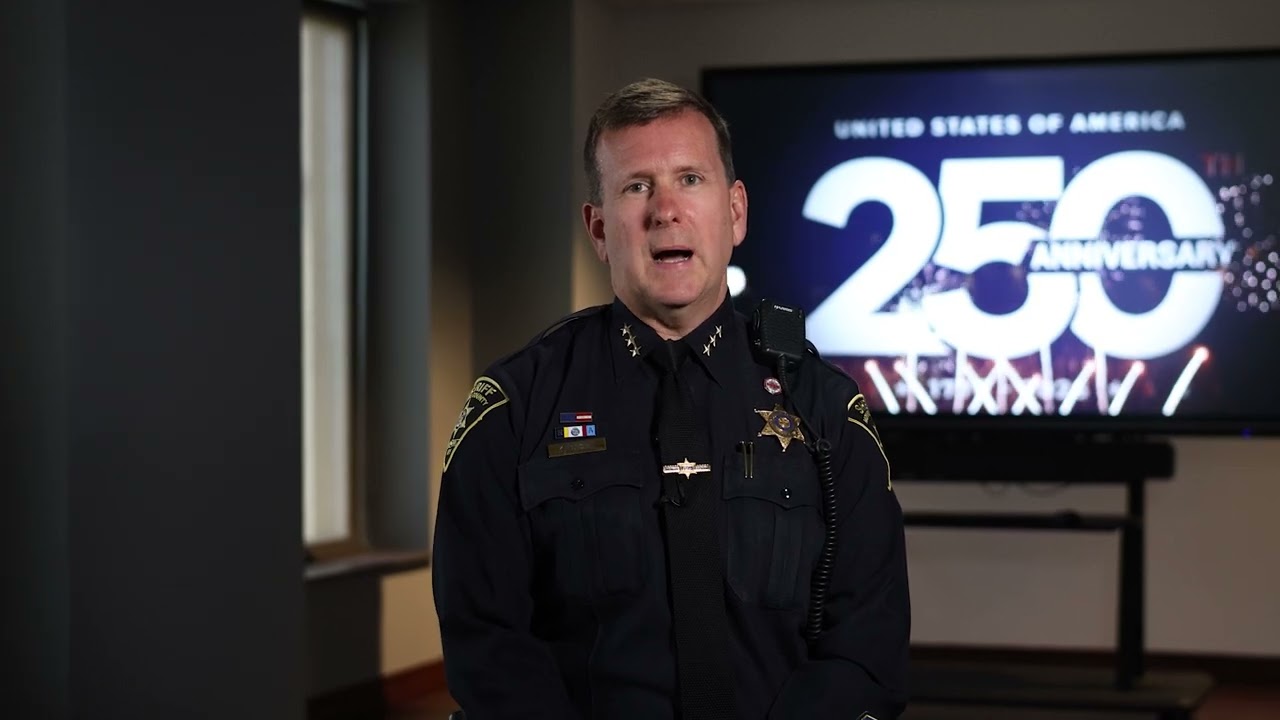JULY 4th 250th Undersheriff Korey Brown