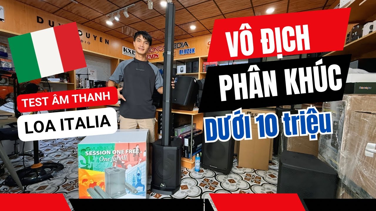 Nghe Thử Loa Proel Session One Free – Âm Quá Chất, Giá Quá Mềm!