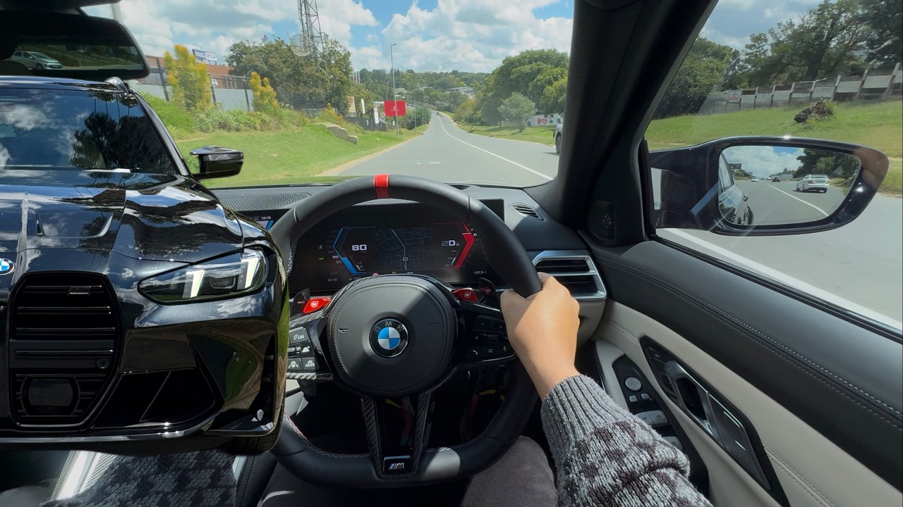 BMW G81 M3 Competition Touring xDrive 2026 года (вид от первого лица)