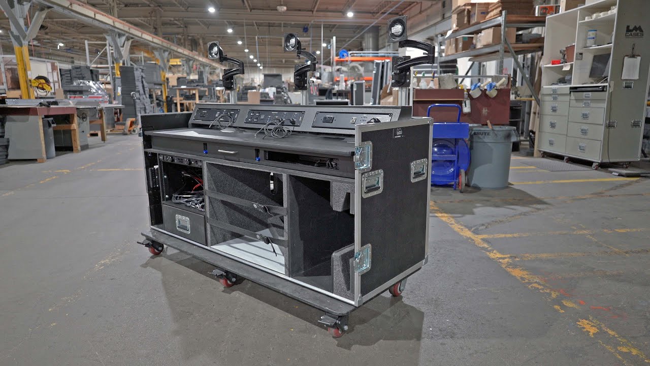 Large Format Video Flypack For Plum Precision | LM Cases