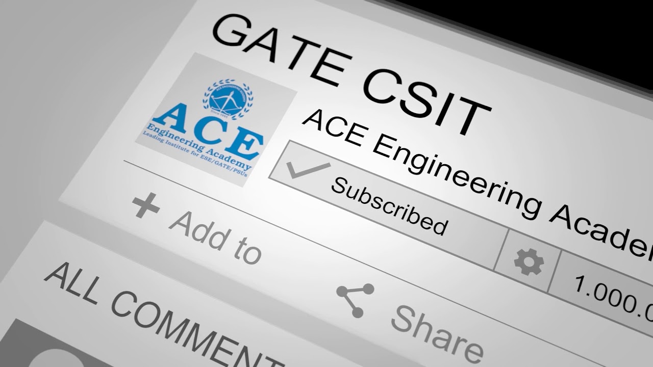 GATE CSIT :  Exclusive Online Courses | ACE Online
