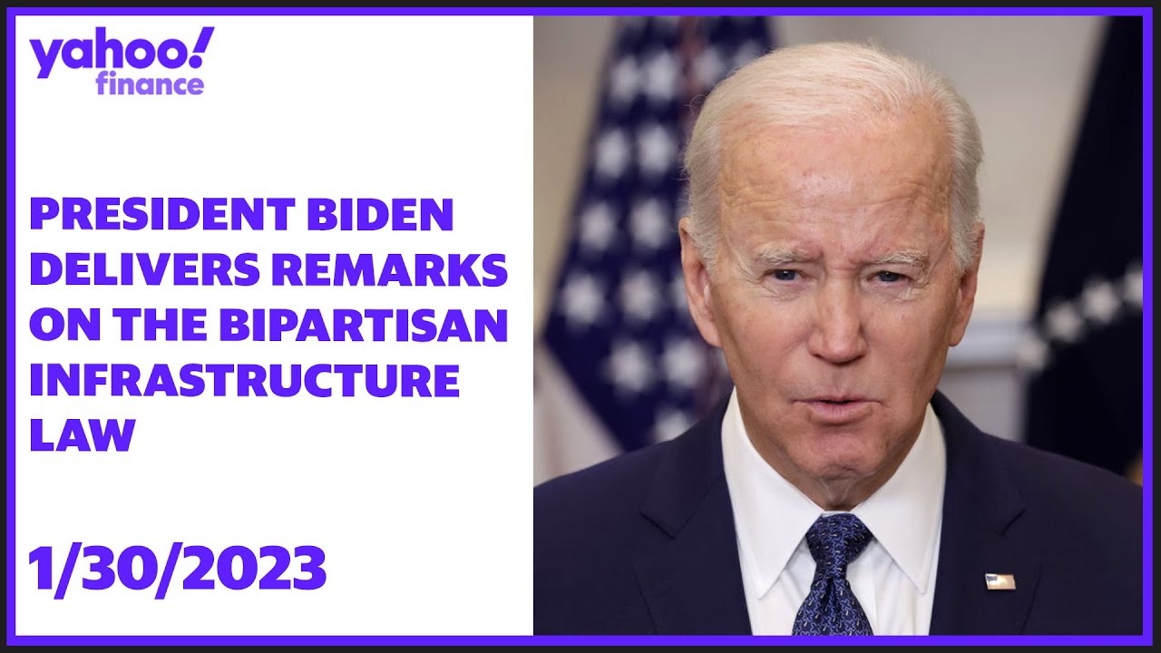 President Biden delivers remarks on the Bipartisan Infrastructure Law