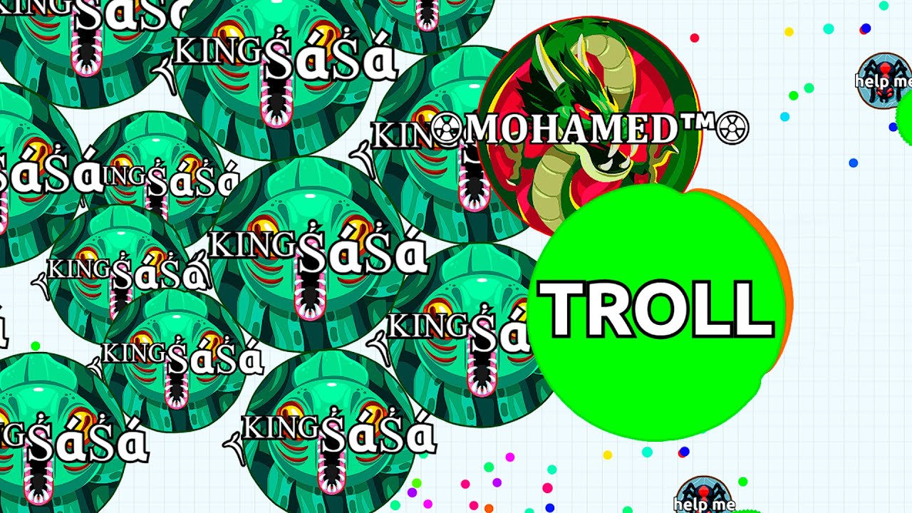 AGARIO PRO TROLLING NOOB! FUNNIEST AGAR.IO COMPILATION