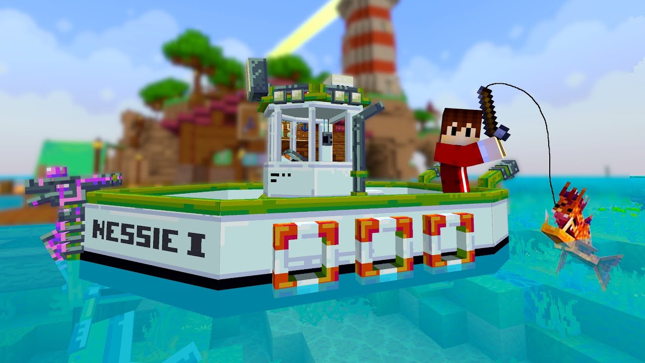 1 Tag als Fischer in Minecraft | Seaside Story | LarsLP