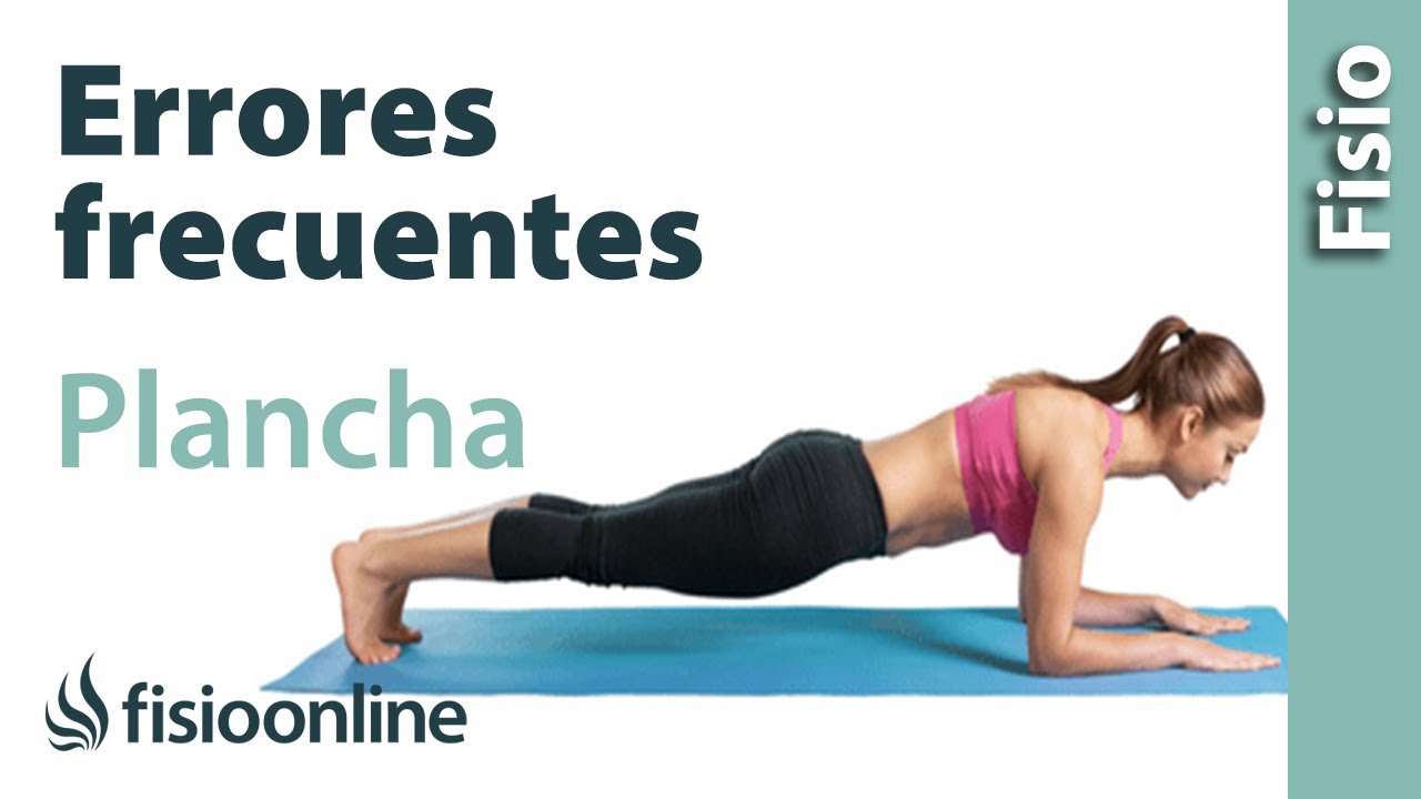 Cómo hacer correctamente la PLANCHA y ERRORES más frecuentes