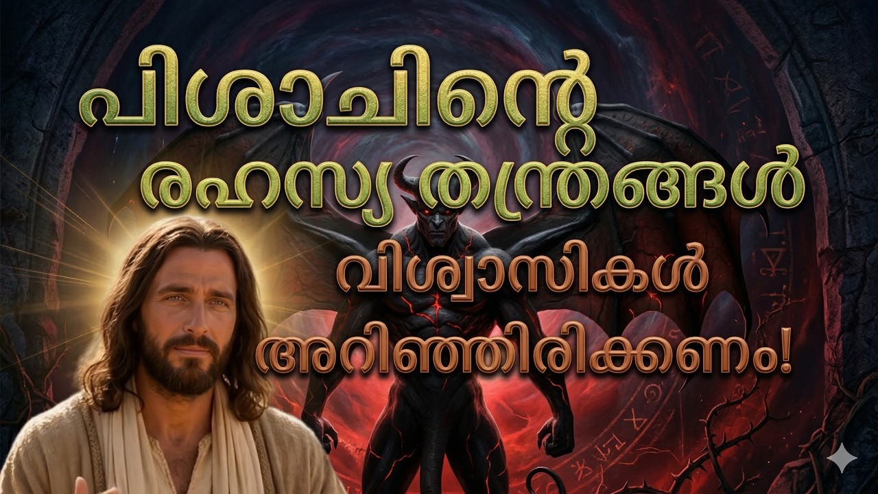 പിശാചിന്റെ രഹസ്യ തന്ത്രങ്ങൾ അറിഞ്ഞിരിക്കണം! | Daily Message | ദൈവശബ്ദം 