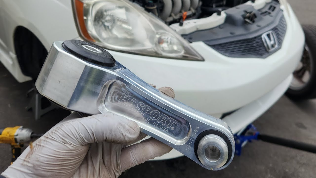 Hasport Rear Motor Mount Install Honda Fit